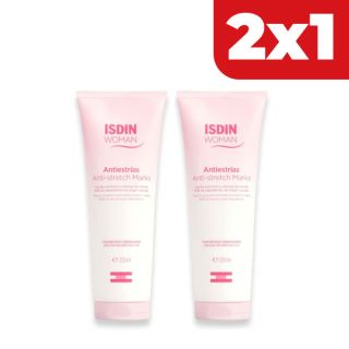 2X1 Crema Isdin Woman Antiestrías - Frasco 250 Ml