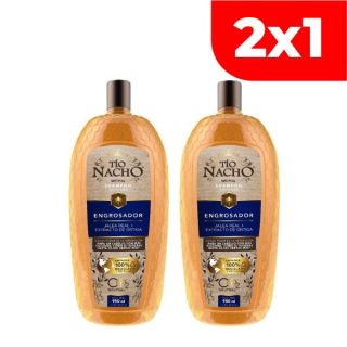 2x1 Shampoo Tío Nacho Engrosador Jalea Real y Extracto de Ortiga - Frasco 950 ML