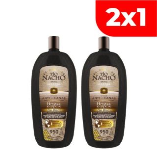 2x1 Shampoo Tío Nacho Anticanas - Frasco 950 ML