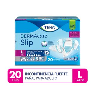 Pañales Tena Slip Dermacare Talla L - Bolsa 20 UN