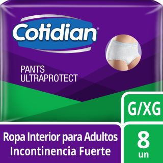 Pants Ultraprotect Cotidian Talla G/XG - Bolsa 8 UN