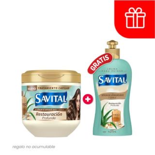 Savital Tratamiento Serúm de Aminoácidos y Sábila  - Frasco 425 ML
