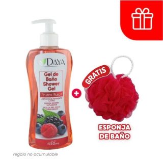 Daya Gel de Baño Shower Gel Frutos Rojos - Frasco 430 ML