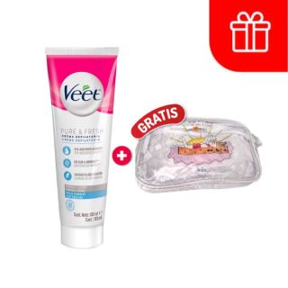 Veet Crema Depilatoria Piel Sensible - Tubo 100 ML