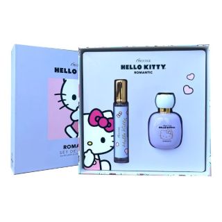 Dúo Pack Hello Kitty Est Romantic Edt Morado 50 ML + 30 ML - Pack 2 UN