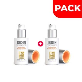 Dúo Pack FotoUltra Isdin Fusion Water Magic Repair - Frasco 50 ML
