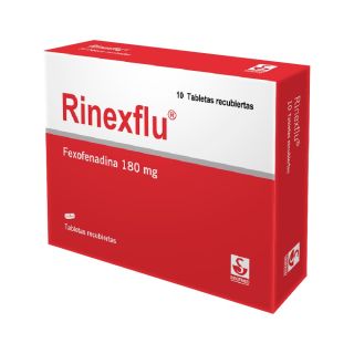 Rinexflu 180 Mg Tableta recubierta - Caja 10 UN