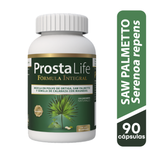Prostalife Saw Palmetto Cápsulas - Frasco 90 UN