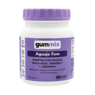 Gummix Gomitas Aguaje Fem - Frasco 90 UN