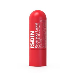 Isdin Reparador Labial Color Rojo - Tubo 1 UN