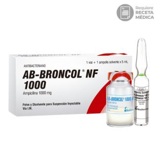 AB Broncol NF 1000Mg Suspensión Inyectable - Caja 1 Ampolla
