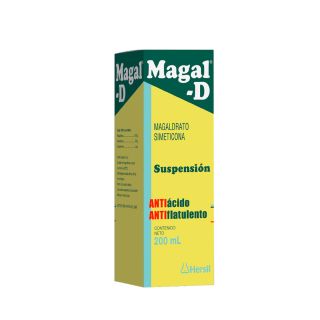 Magal-D Suspensión -  Frasco 200 ML
