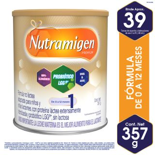 Fómula Infantil Nutramigen Premium con LGG - Lata 357 G