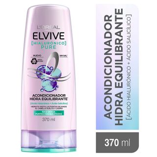 Elvive Acondicionador Hialurónico Pure - Frasco 370 Ml