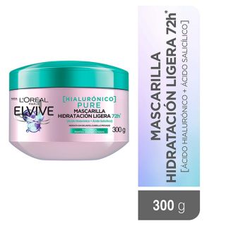 Elvive Tratamiento Hialurónico Pure - Frasco 300 Ml