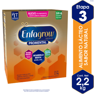 Enfagrow Premium DHA Sabor Natural - Caja 2.2 KG