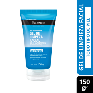 Neutrogena Deep Clean Gel Limpiador - Frasco 150 G
