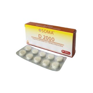 Soma D 2000 / D3 2000 Tabletas - Caja 30 UN