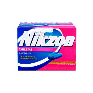 Nikzon Tabletas Masticables - Blister 10 UN