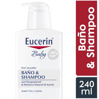 Eucerin Baby Baño & Shampoo - Frasco 240 ML