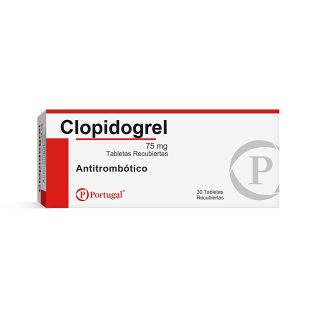 Clopidogrel 75 Mg Comprimidos - Caja 30 UN
