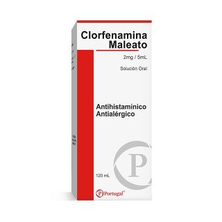 Clorfenamina Jarabe C/C - Frasco 120 Ml