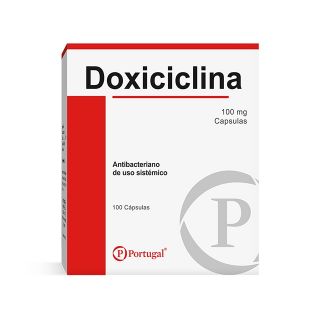 Doxiciclina 100 Mg Cápsula - Blister 10 UN