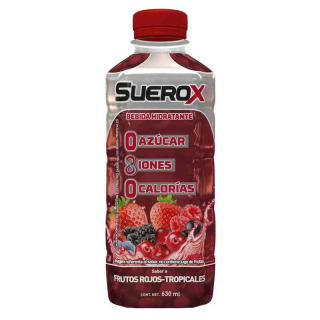 Suerox Frutos Rojos Tropical - Frasco 630 ML