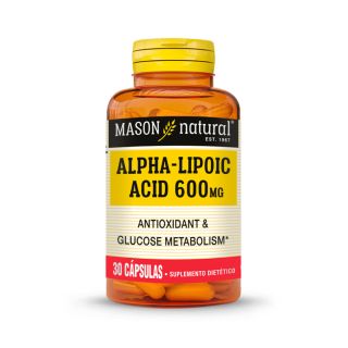 Mason Acido Alpha Lipoico 600 Mg - Frasco 30 UN