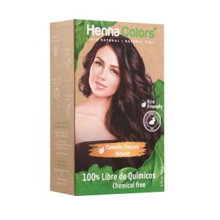Tinte Castaño Oscuro 100% Natural - Caja 60 G