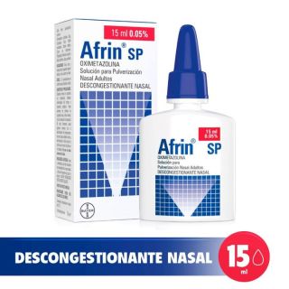 Afrin Sp 0.05% Descongestionante Nasal Solución - Frasco 15 ML
