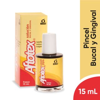Spray Aftotex Solución Bucal Y Gingival - Frasco 15 ML