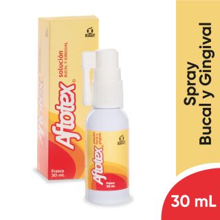 Spray Aftotex Solución Bucal Y Gingival - Frasco 30 ML