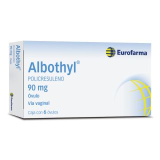 Albothyl 90 Mg Óvulos Vaginal - Caja 6 UN
