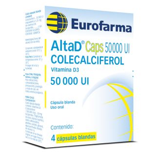 Altad 50000 UI - Caja 4 Cápsulas Blanda