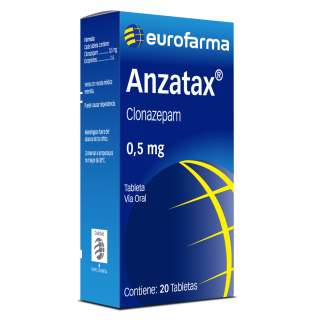 Anzatax 0.5 Mg Tableta - Caja 20 UN