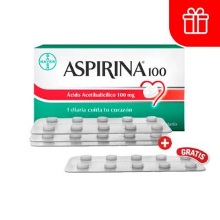 Aspirina 100 Prevención Cardiovascular 100 Mg - Caja 100 UN