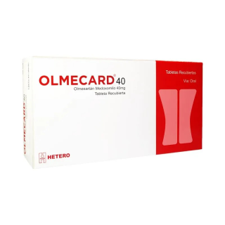 Olmecard 40 Mg Tabletas Recubiertas - Caja 30 UN