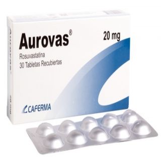 Aurovas 20Mg Tabletas Recubiertas - Caja 30 UN