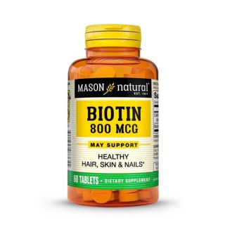 Biotin 800Mg Tabletas - Frasco 60 UN