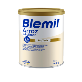 Blemil Arroz Hidrolizado ProTech 0 a 12 Meses - Lata 400  Gr