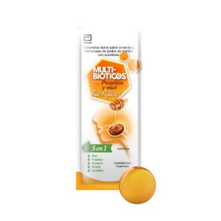 Caramelos Multibiotico Propóleo y Miel - Sobre 1 UN