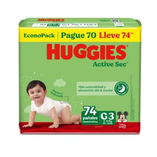 Pañal Huggies Talla G