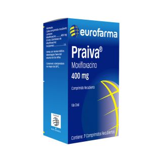 Praiva 400MG - Caja 7 comprimidos
