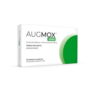 Augmox 1000 Mg Tabletas Recubiertas - Caja 20 UN