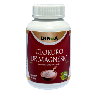 Cloruro de Magnesio 500Mg Cápsulas - Frasco 100 UN