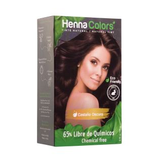 Tinte Castaño Oscur 65% Natural - Caja 60 G