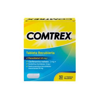 Comtrex Tableta Recubierta  - Sobre 50 UN