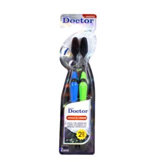 Cepillo Dental Family Doctor de Carbono - 2 UN