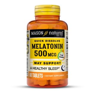 Melatonin  500 Mcg - Frasco 60 UN